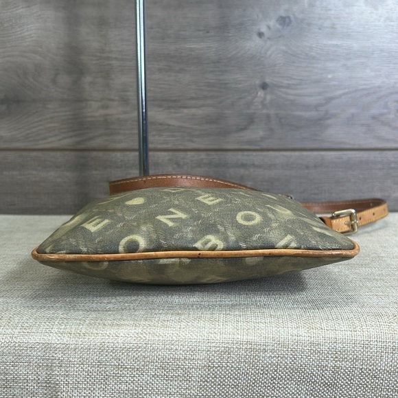 Dooney & Bourke Signature Monogram Leather and Coated Canvas Crossbody Bag - Picture 6 of 11